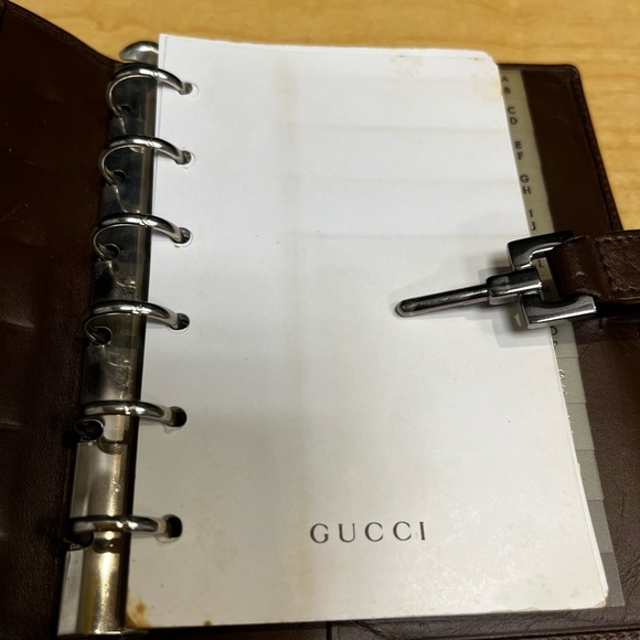 Gucci monogram bardot  Agenda - Picture 5 of 9